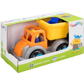Спецтехніка Viking Toys Вантажівка сміттєвіз з фігуркою (781256)