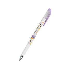 Ручка шариковая Axent Flowers, синяя (AB1049-39-A)
