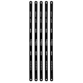 Полотно Neo Tools ножовочне по металу, 24TPI, 300мм, комплект 5шт. (43-355)