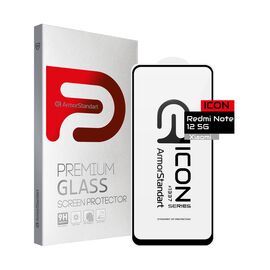 Стекло защитное Armorstandart Icon Xiaomi Redmi Note 12 5G / Poco X5 5G Black (ARM65170)