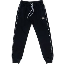 Штани дитячі A-Yugi спортивні на манжетах (5291-170B-blue)