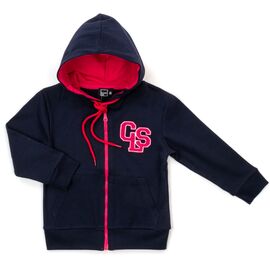 Кофта Cloise на молнии (CLO124002-128-blue)