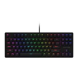 Клавиатура Hator Rockfall TKL Mecha Pink USB Black (HTK-621)