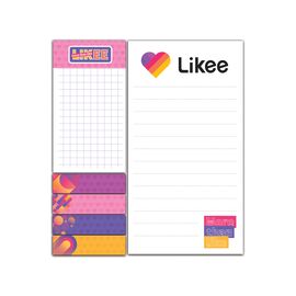 Папір для нотаток Kite набір з клейким шаром Likee (LK22-299)