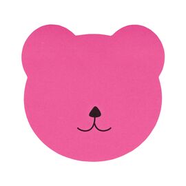 Бумага для заметок Axent с клейким слоем Bear 70х70мм,50 листов (2444-01-A)