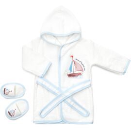 Детский халат Bibaby махровый (66312-86B-cream)
