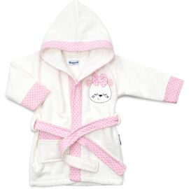 Детский халат Miniworld махровый (15554-98G-cream)