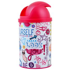 Корзина для бумаг Yes металлический Be yourself (707063)