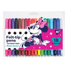 Фломастеры Yes Minnie Mouse, 18 цветов (650493)