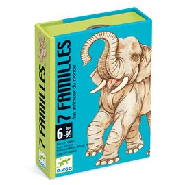 Настольная игра Djeco 7 семей (7 familles Animaux du monde) (DJ05102)