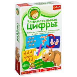 Настольная игра Trefl АБВГДейка. Занимательные цифры (02162)