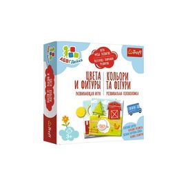 Настольная игра Trefl АБВГДейка. Цвета и фигуры (02159)