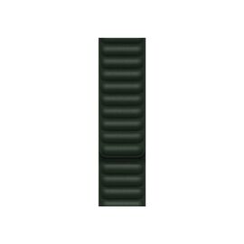 Ремінець до смарт-годинника Apple 41mm Sequoia Green Leather Link - M/L (ML7Q3ZM/A)