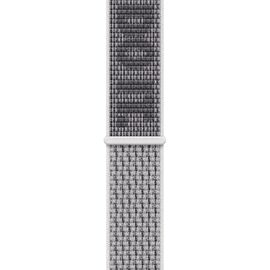 Ремінець до смарт-годинника Apple 41mm Summit White/Black Nike Sport Loop (MPHV3ZM/A)
