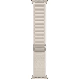Ремінець до смарт-годинника Apple 49mm Starlight Alpine Loop - Medium (MQE63ZM/A)