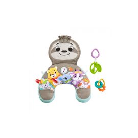 Дитячий килимок Fisher-Price Подушка для гри на животику Веселий лінивець (GRR01)