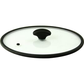 Крышка для посуды TVS Glass/Silicon 28 см (9465128003F201)