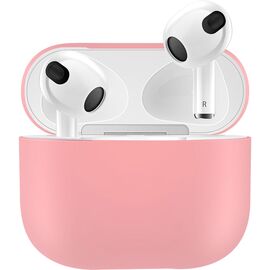 Чехол для наушников BeCover Silicon для Apple AirPods (3nd Gen) Grapefruit-Pink (707231)