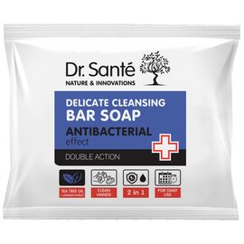 Твердое мыло Dr. Sante Double Action Антибактериальный эффект 100 г (5901845505796)