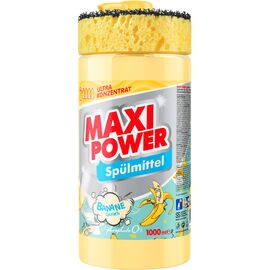 Средство для ручного мытья посуды Maxi Power Банан 1000 мл (4823098408499)