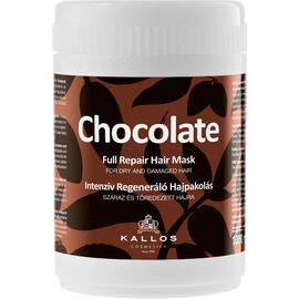 Маска для волос Kallos Cosmetics Chocolate Восстанавливающая для сухих и поврежденных волос 1000 мл (5998889510992)