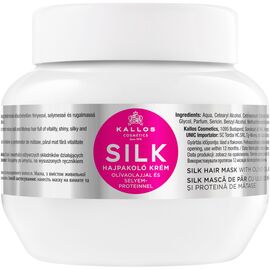 Маска для волос Kallos Cosmetics Silk с оливковым маслом и протеинами шелка 275 мл (5998889501099)