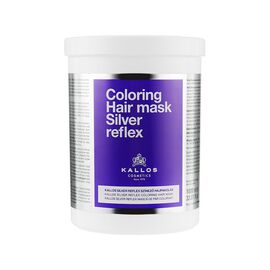 Маска для волос Kallos Cosmetics Coloring Hair Mask Silver Reflex 1000 мл (5998889516642)