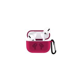 Чехол для наушников BeCover Silicon Protection для Apple AirPods Pro Rose Red (704504)