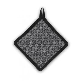 Кухонная прихватка Kela Gianna 20 x 20 см Black/White (12780)