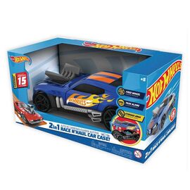 Игровой набор Hot Wheels Гоночный автомобиль-гараж 2 в 1 (HWCC15)