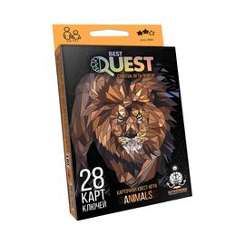 Настольная игра Danko Toys Best Quest. Животные, украинский (BQ-01-02U)