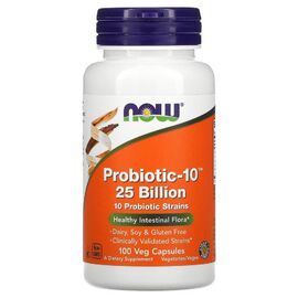 Пробиотики Now Foods Пробиотический Комплекс Probiotic 25 Billion,  100 вегетари (NOW-02933)