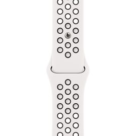 Ремешок для смарт-часов Apple 45mm Nike Sport Band Summit White/Black (MPH13ZM/A)