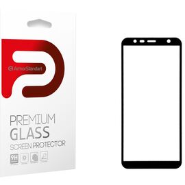 Скло захисне Armorstandart Full Glue Samsung J4+ 2018 Black (ARM53559-GFG-BK)