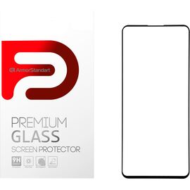 Стекло защитное Armorstandart Full Glue Samsung M51 (M515) Black (ARM57205)