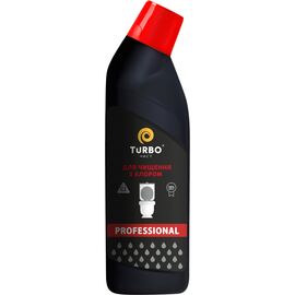 Средство для чистки унитаза TURBOчист Professional Активный гель с хлором 1 л (4820178063937)