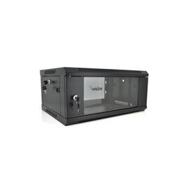Шкаф настенный Merlion 4U 19" 600*600*279 (Ш*Г*В)мм, black (Ml3-6604 / 23524)