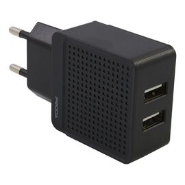 Зарядное устройство Proda Saiya air А25C 2USB 18W black + USB-C cable (PD-A25C-Cab-BK)