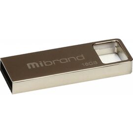 USB флеш накопитель Mibrand 16GB Shark Silver USB 2.0 (MI2.0/SH16U4S)