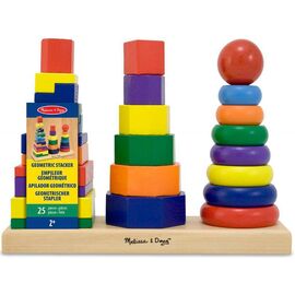 Розвиваюча іграшка Melissa&Doug Геометрична пірамідка (MD10567)