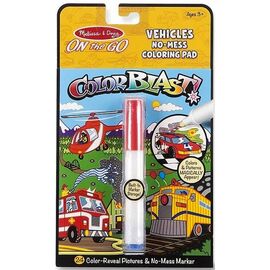 Набор для творчества Melissa&Doug Волшебная раскраска Автомобили (MD5498)