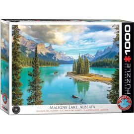 Пазл Eurographics Озеро Малайн, Альберта, 1000 элементов (6000-5430)
