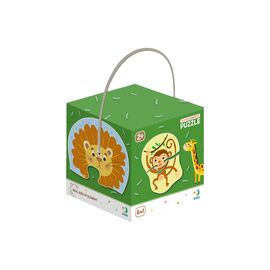 Пазл DoDo 2-3-4 элемента Дикие животные (300153)