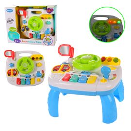 Ігровий розвиваючий центр A-Toys музичний стіл Автомобілист (3001)