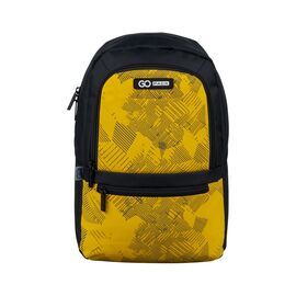 Рюкзак школьный GoPack Education Teens 119-2 черно-желтый (GO22-119S-2)