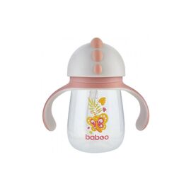 Поильник-непроливайка Baboo с трубочкой Butterfly 260 мл (90442)