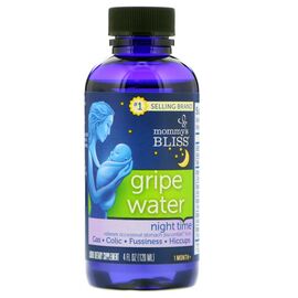 Мультивитамин Mommy's Bliss Детская Водичка от Коликов, Ночная, Gripe Water, 120 мл (BAB-05410)