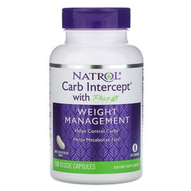 Витаминно-минеральный комплекс Natrol Перехватчик Углеводов Фаза 2, Carb Intercept с Phase 2 Carb (NTL-04291)