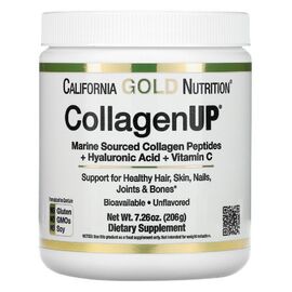 Витамин California Gold Nutrition Коллаген Пептиды UP без ароматизаторов, Collagen, 7,26 унц. (CGN-01033)
