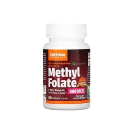 Витамин Jarrow Formulas Метил Фолиевая Кислота (Метилфолат) 400 мкг, Methyl Folate, (JRW-30006)